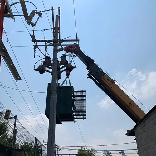 Instalación de transformador padmounted en proyecto eléctrico